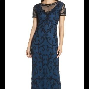 Navy Long Dress